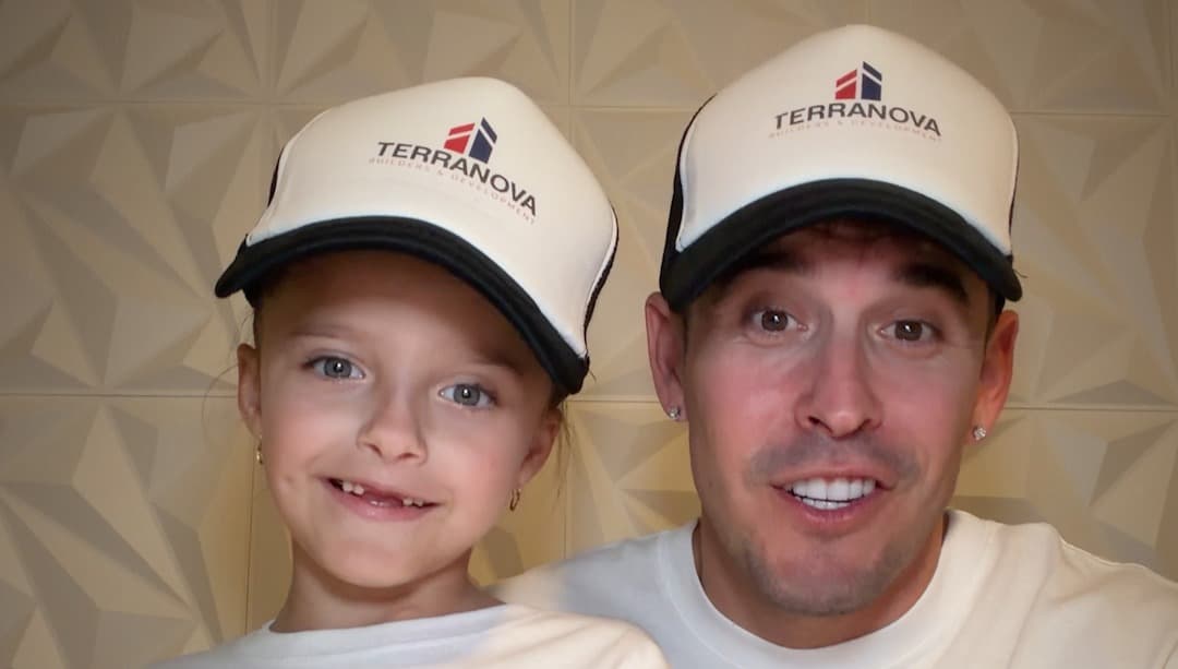 Nicolás Lorenzon at a job site in Miami